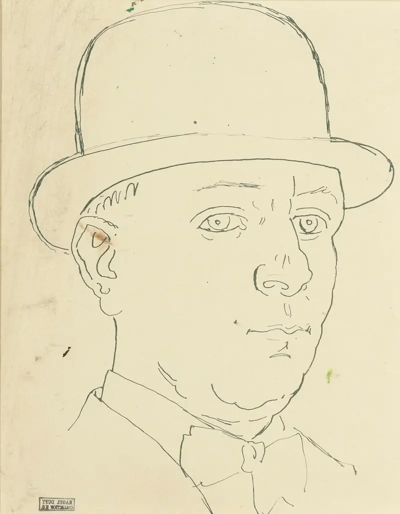 Porträtt av herr Kessler av Raoul Dufy