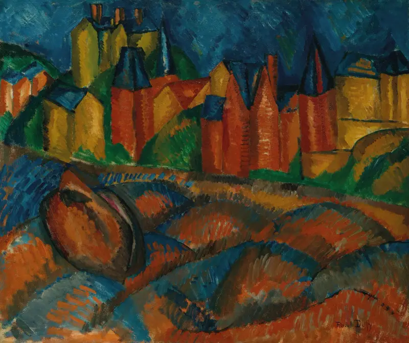 Sainte-Adresse, la plage av Raoul Dufy