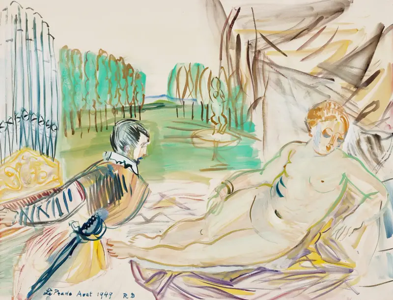 Venus återskapad av musiken av Raoul Dufy