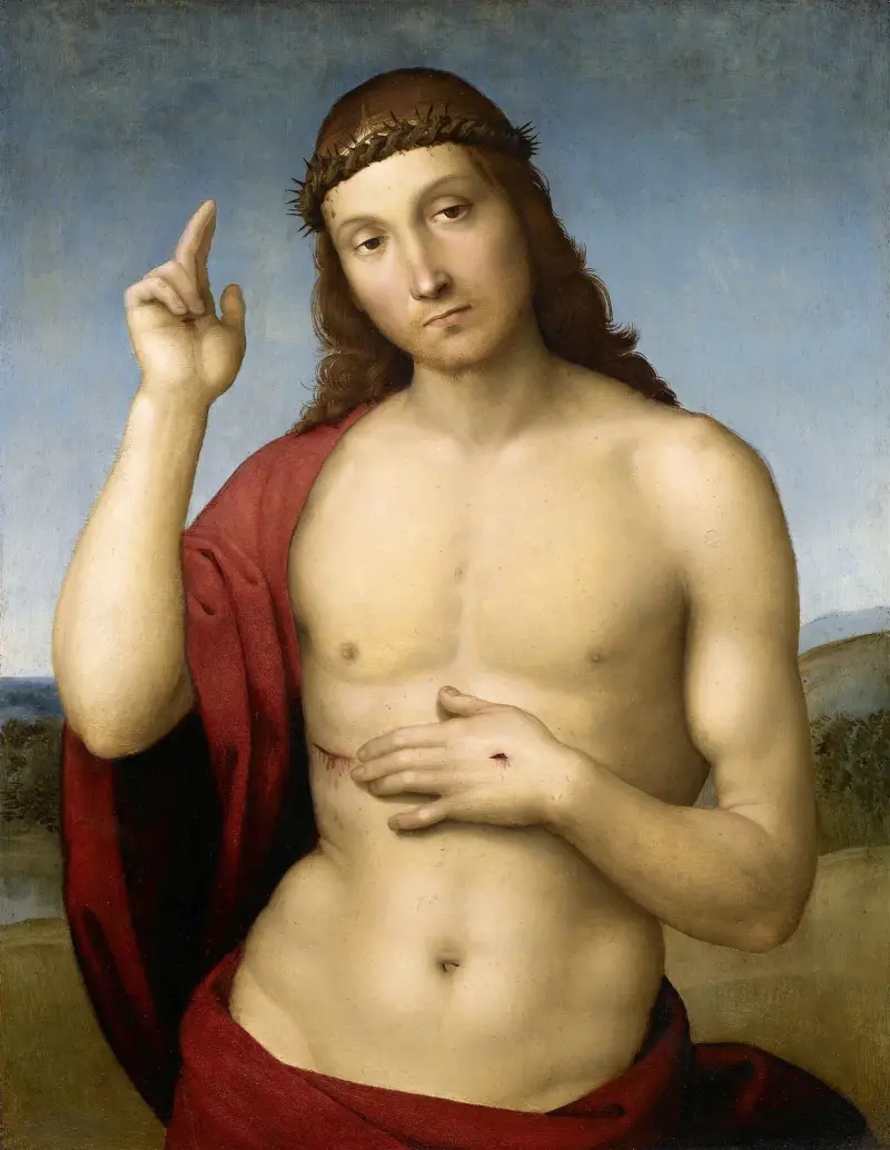 Christus segnend von Raphael