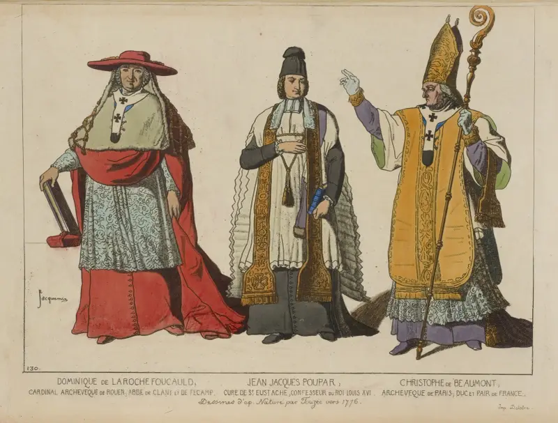 Dominique de Laroche Foucauld, Kardinal und Erzbischof von Rouen, Abt von Clany und Fécamp von Raphaël Jacquemin