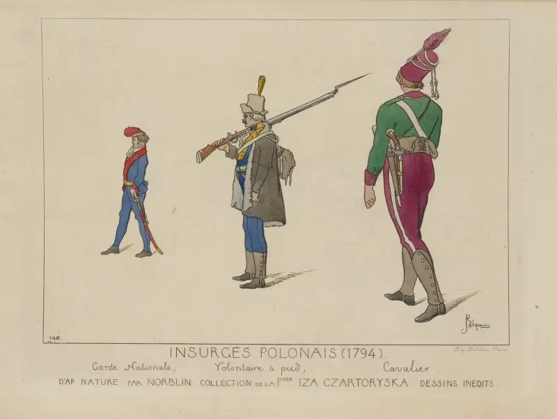 Polnische Aufständische (1794) von Raphaël Jacquemin