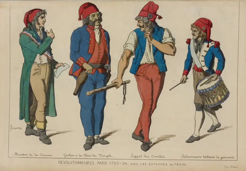 Revolutionäre. Paris 1793–94. Nach den Stichen der Zeit von Raphaël Jacquemin