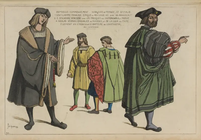 Adel in Frankreich und Italien. 1. Französischer Adliger. Zeit König Ludwigs XII. von Raphaël Jacquemin