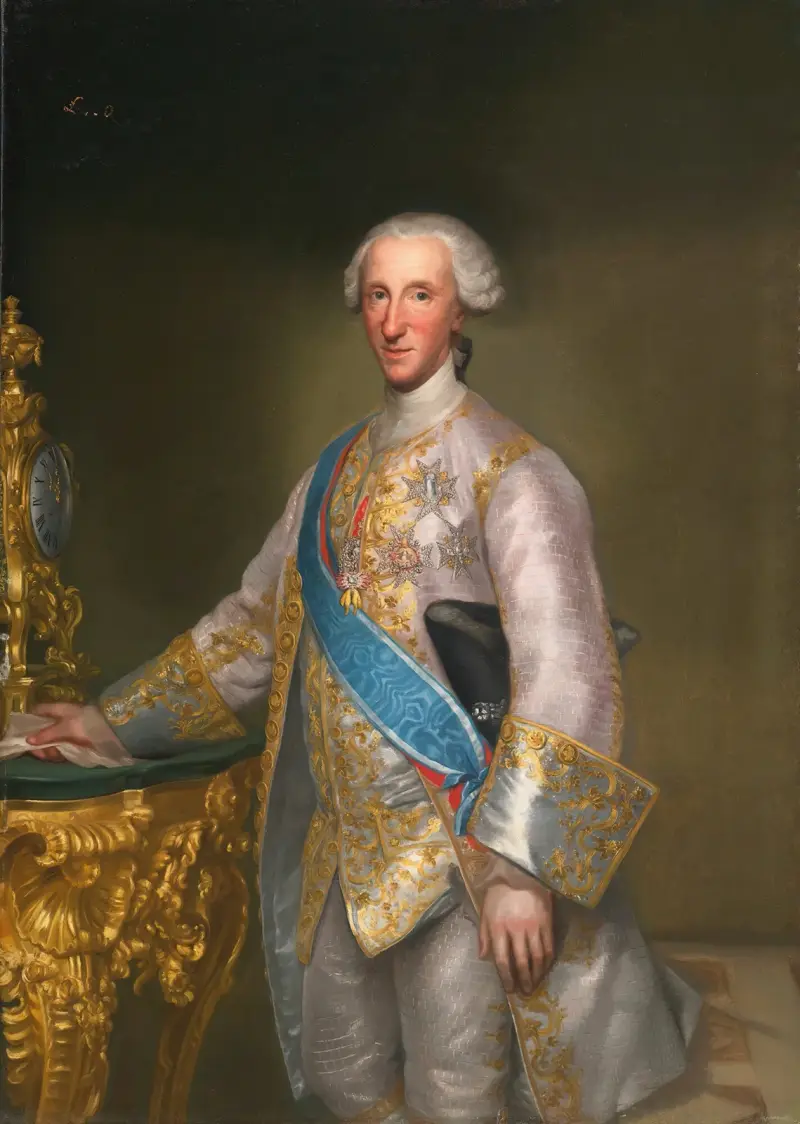 Don Luis Jaime Antonio De Borbòn Y Farnesio, Infante of Spain (1727-1785) av Anton Raphael Mengs