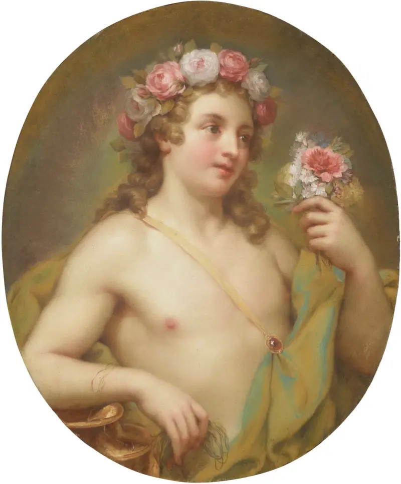 Pleasure av Anton Raphael Mengs