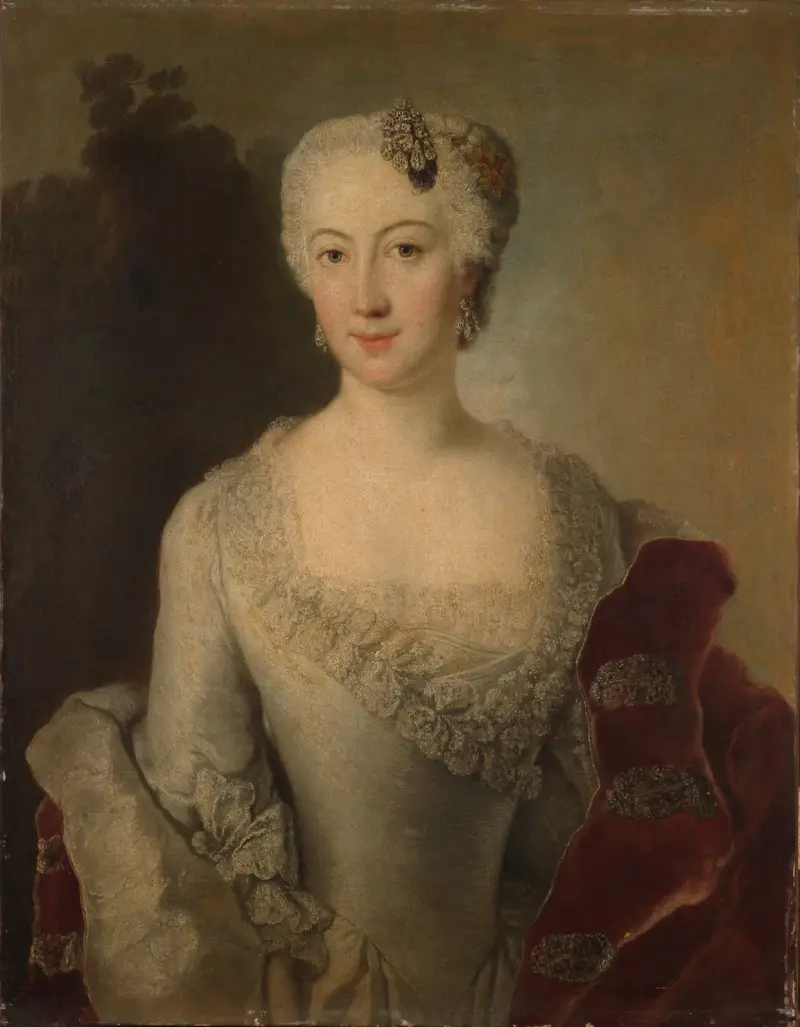 Porträtt av en kvinna av Anton Raphael Mengs