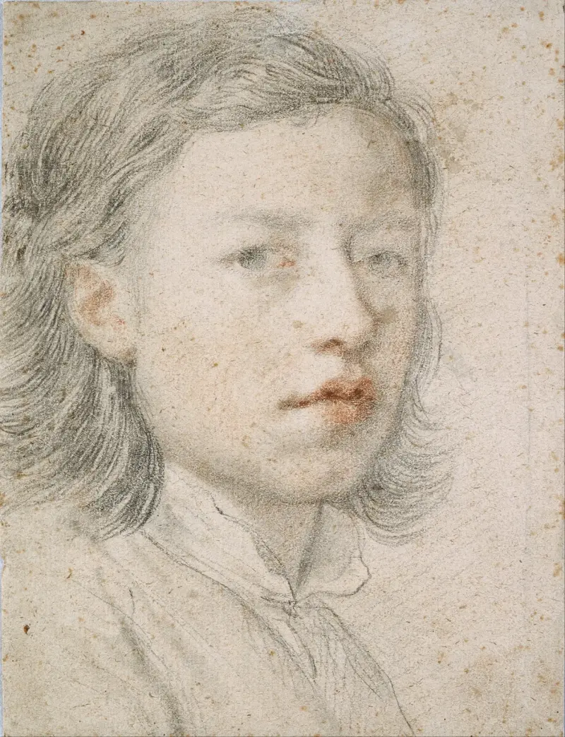 Mladý autoportrét, Anton Raphael Mengs
