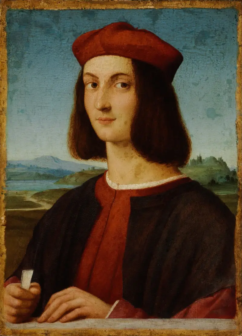 Portrait of Pietro Bembo av Raphael