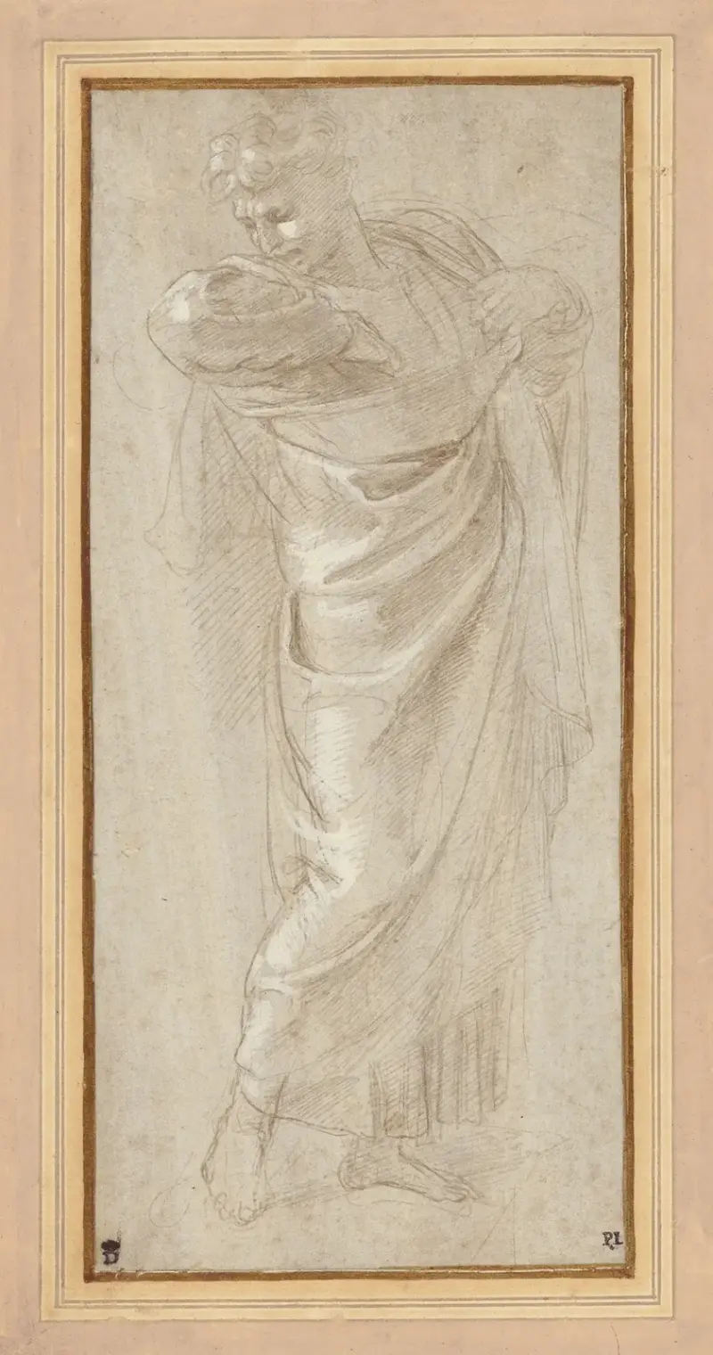Paulus zerreißt seine Kleider von Raphael