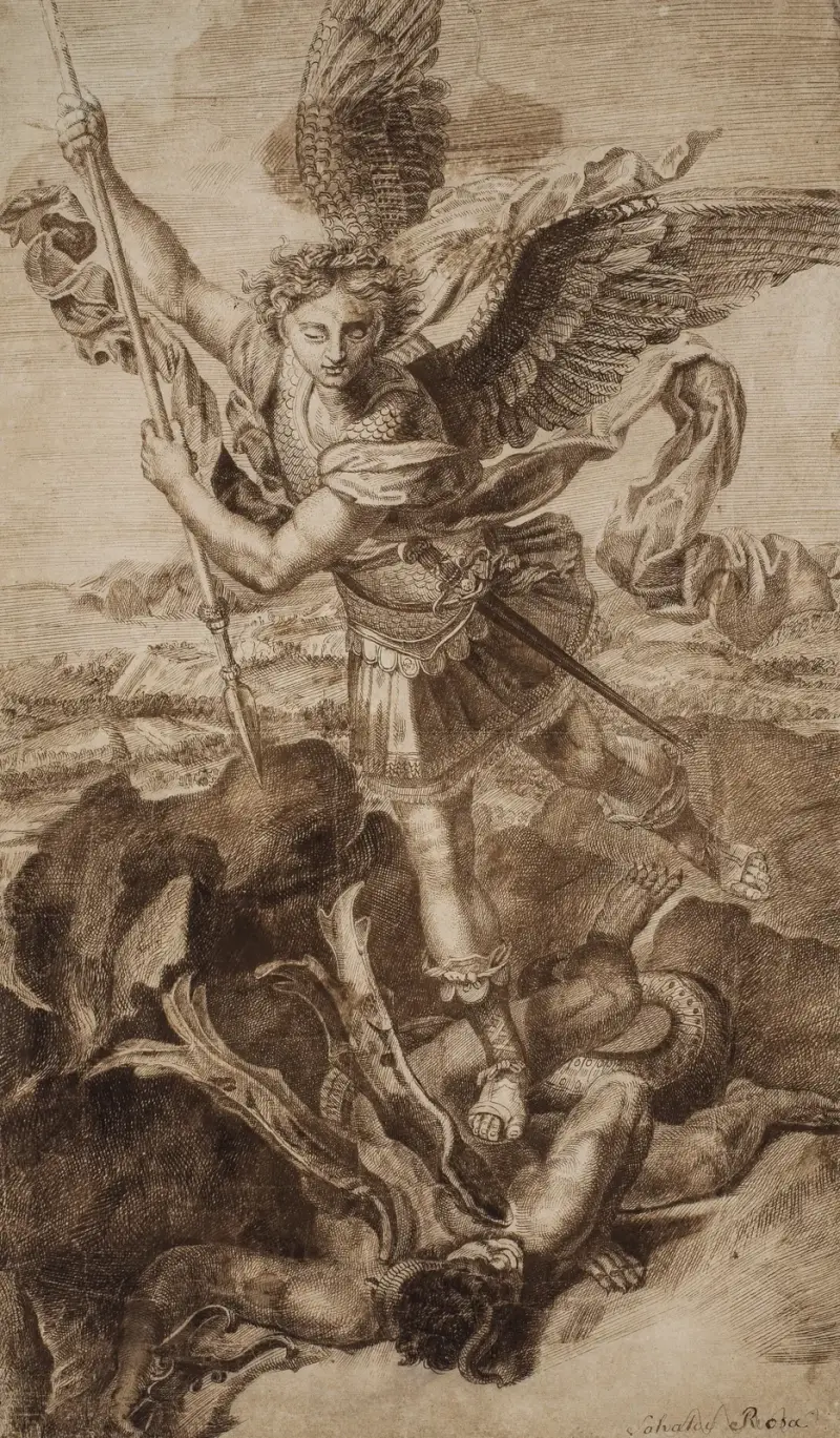 Der heilige Michael von Raphael