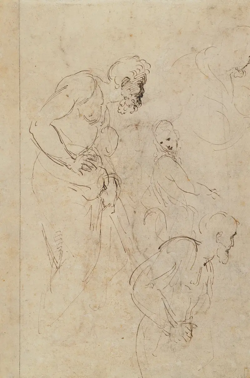 Studien zur Disputa, 1509 – Nr. 2 von Raphael