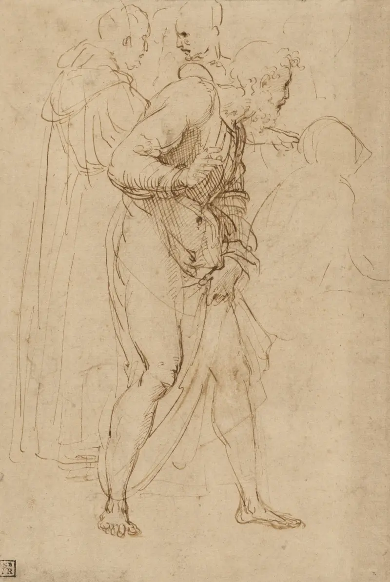 Studien zur Disputa, 1509 – Nr. 1 von Raphael
