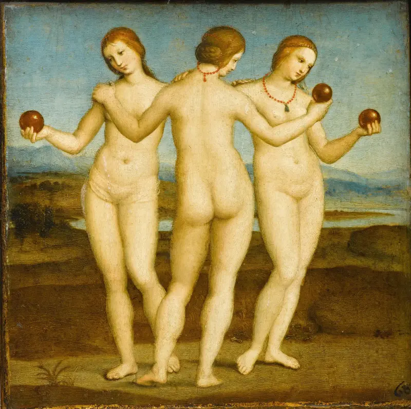 Die drei Grazien von Raphael