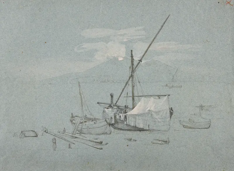 Bateaux de pêche av Jacques-Raymond Brascassat