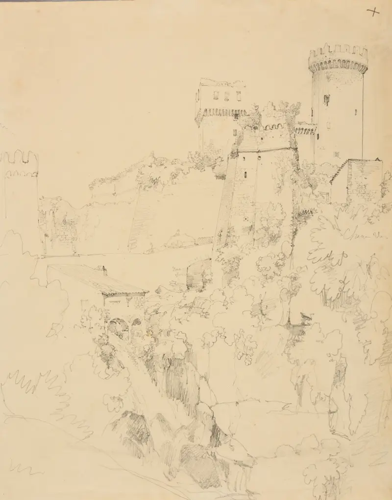 Obestämt slott av Jacques-Raymond Brascassat