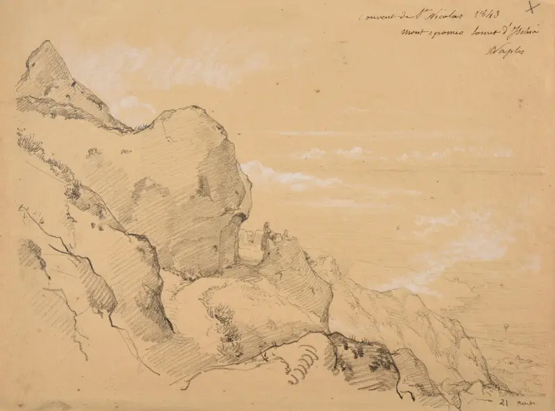 Couvent de Saint-Nicolas av Jacques-Raymond Brascassat