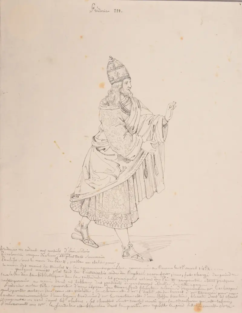 Kejsar Fredrik III av Jacques-Raymond Brascassat