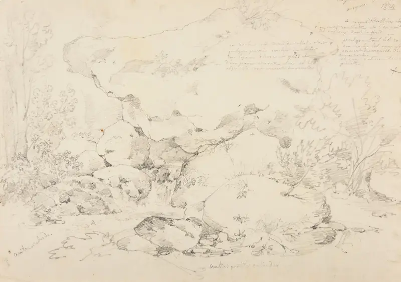 Källan i Raujolles (Aveyron) av Jacques-Raymond Brascassat