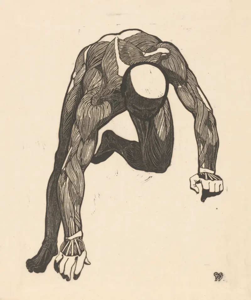 Study of the neck, arm, and leg muscles. – nr 2 av Reijer Stolk