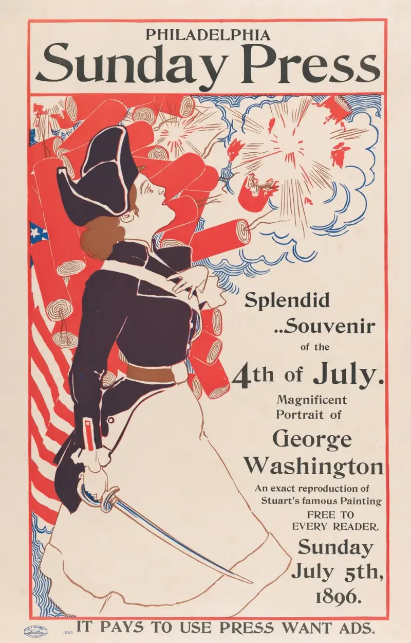 Philadelphia Sunday Press; July 5 av George Reiter Brill