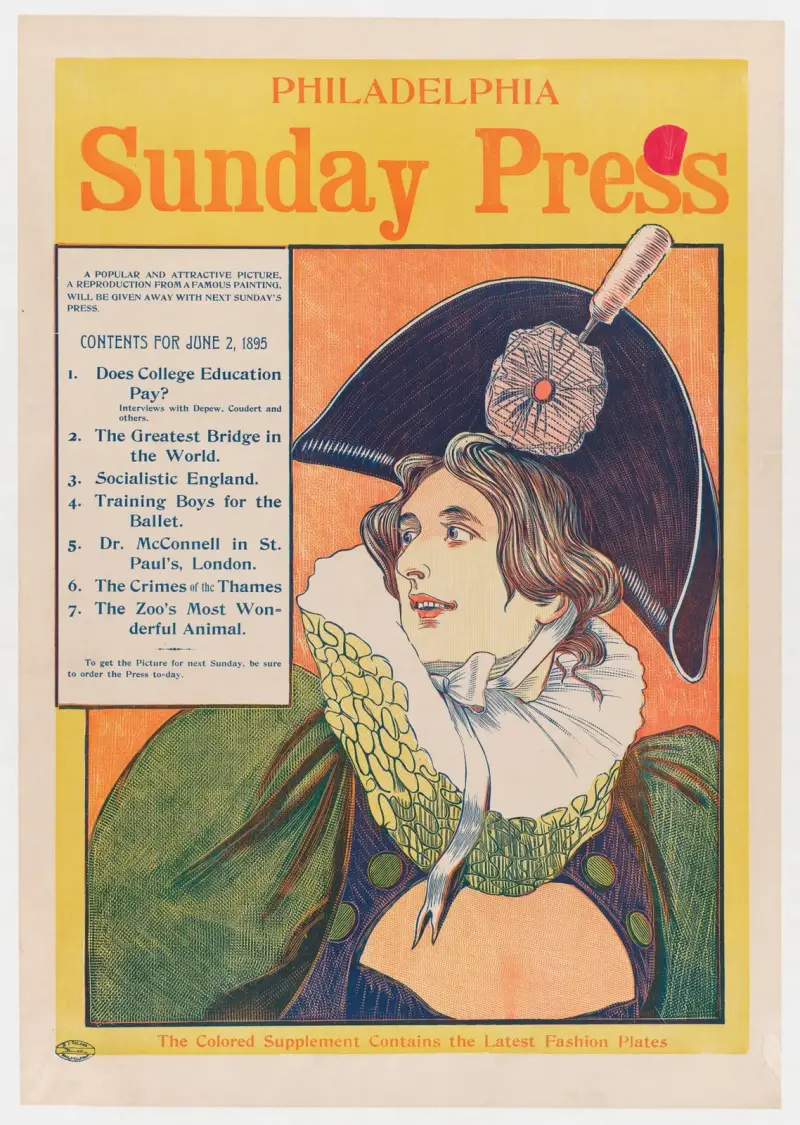 Philadelphia Sunday Press; 2 juni av George Reiter Brill