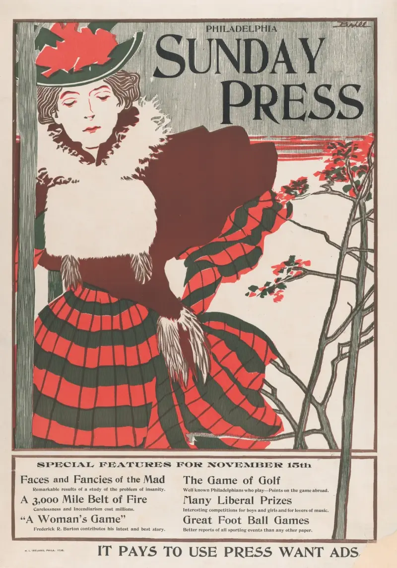 Philadelphia Sunday Press; November 15 av George Reiter Brill