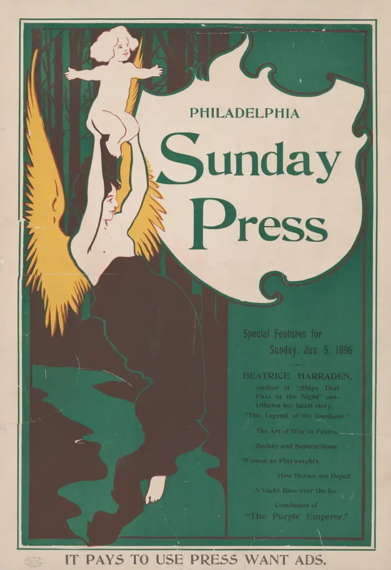 Special features for Sunday, Jan. 5, 1896. av George Reiter Brill