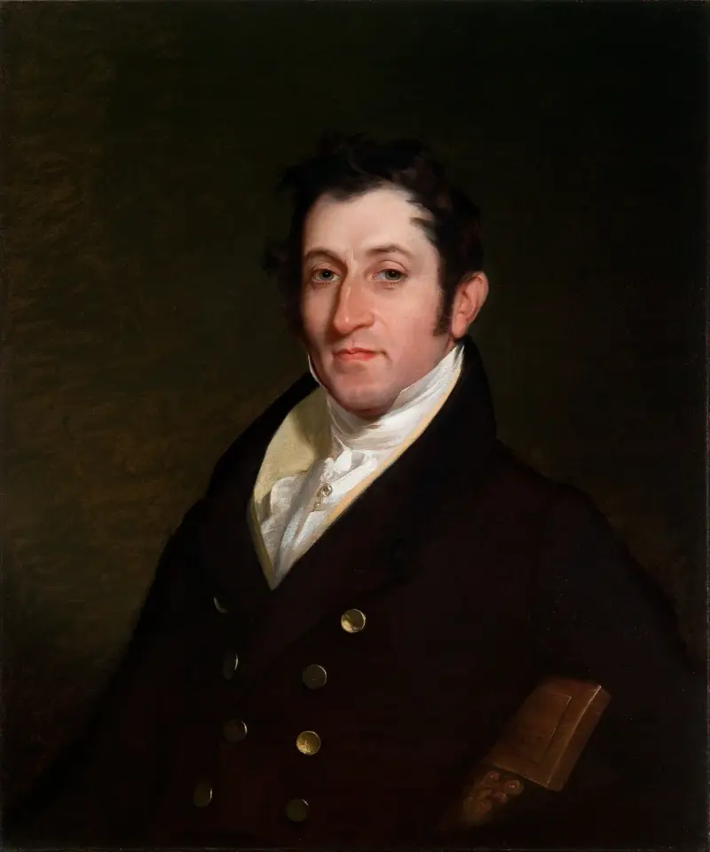 Colonel Mendes Cohen av Rembrandt Peale