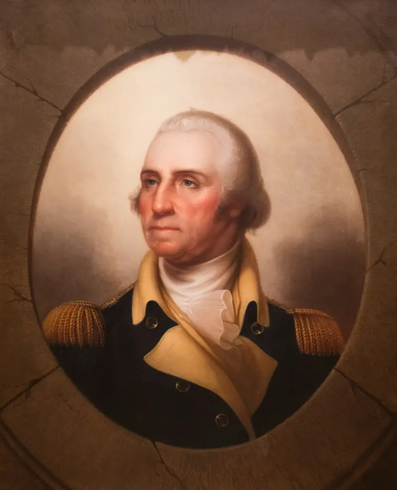 George Washington (1732-1799) – nr 2 av Rembrandt Peale