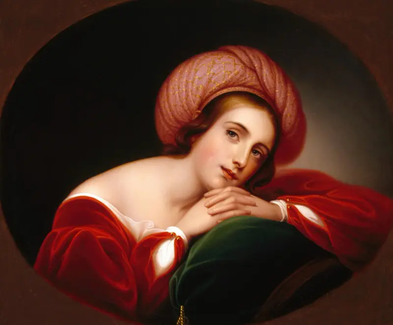 Idealisiertes Porträt von Rembrandt Peale