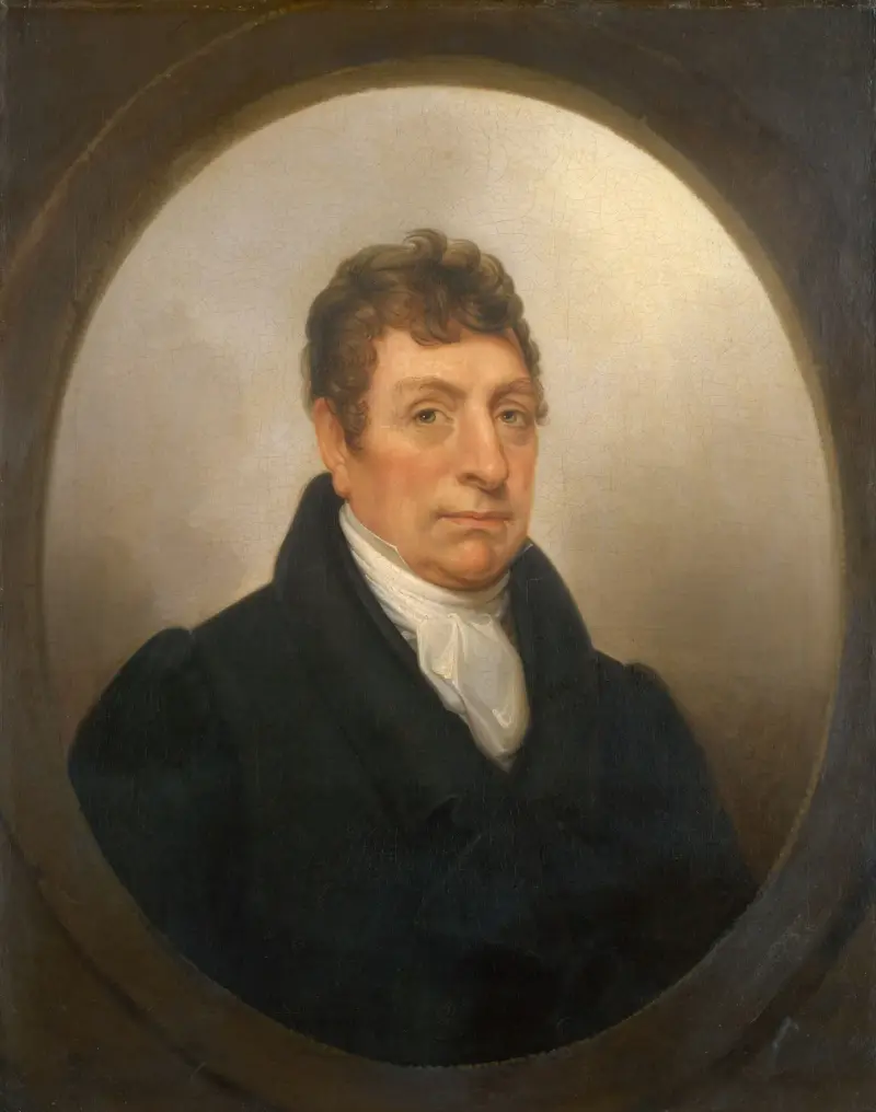 The Marquis de Lafayette av Rembrandt Peale