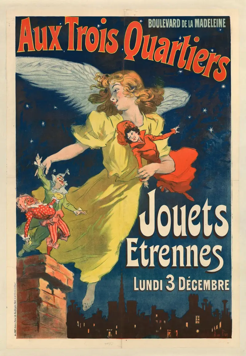 Aux Trois Quartiers. Jouets – étrennes av René Péan