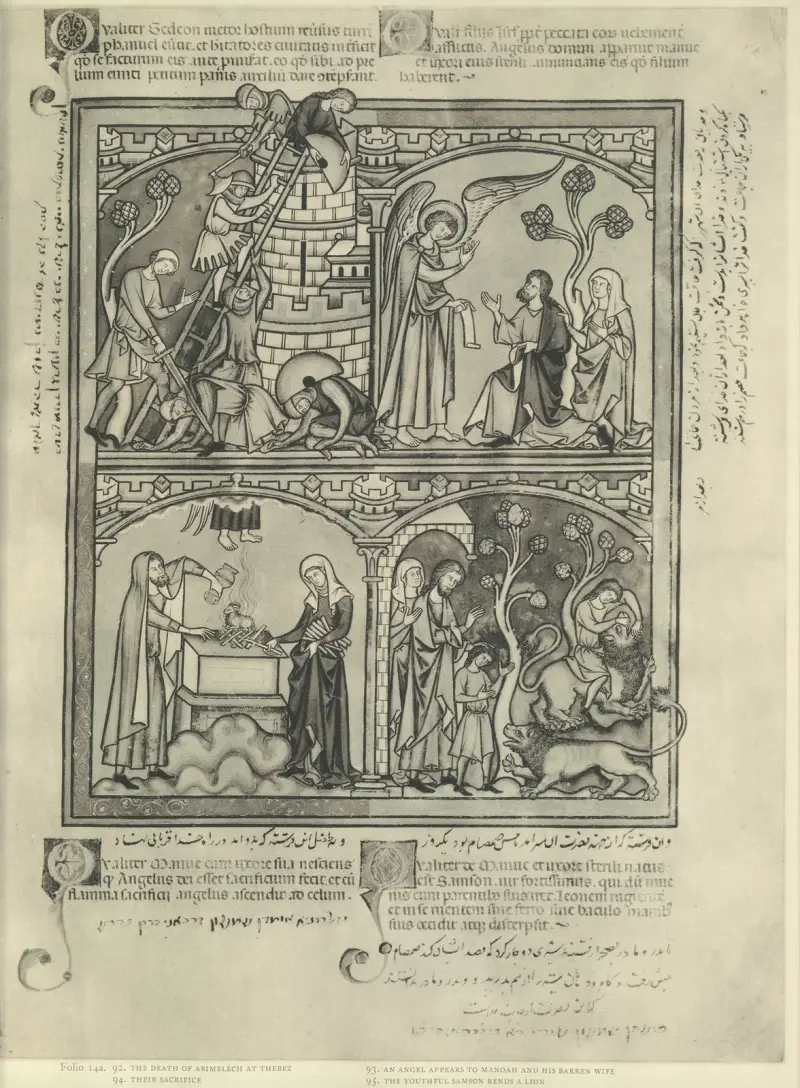 A Book of Old Testament illustrations of the middle of the thirteenth century Pl.27 av Montague Rhodes James
