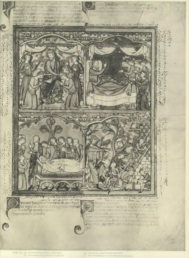 A Book of Old Testament illustrations of the middle of the thirteenth century Pl.13 av Montague Rhodes James