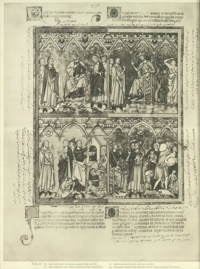 A Book of Old Testament illustrations of the middle of the thirteenth century Pl.16 av Montague Rhodes James