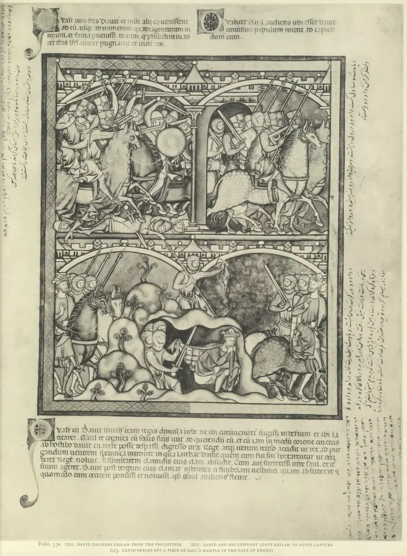 A Book of Old Testament illustrations of the middle of the thirteenth century Pl.65 av Montague Rhodes James