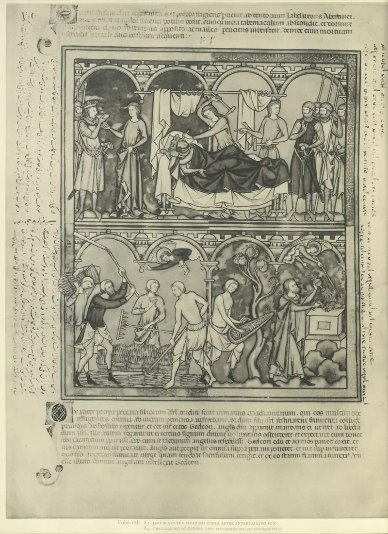 A Book of Old Testament illustrations of the middle of the thirteenth century Pl.24 av Montague Rhodes James