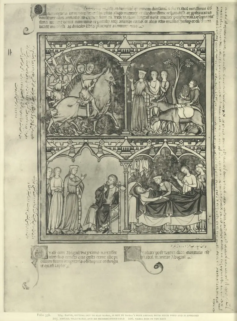 A Book of Old Testament illustrations of the middle of the thirteenth century Pl.66 av Montague Rhodes James