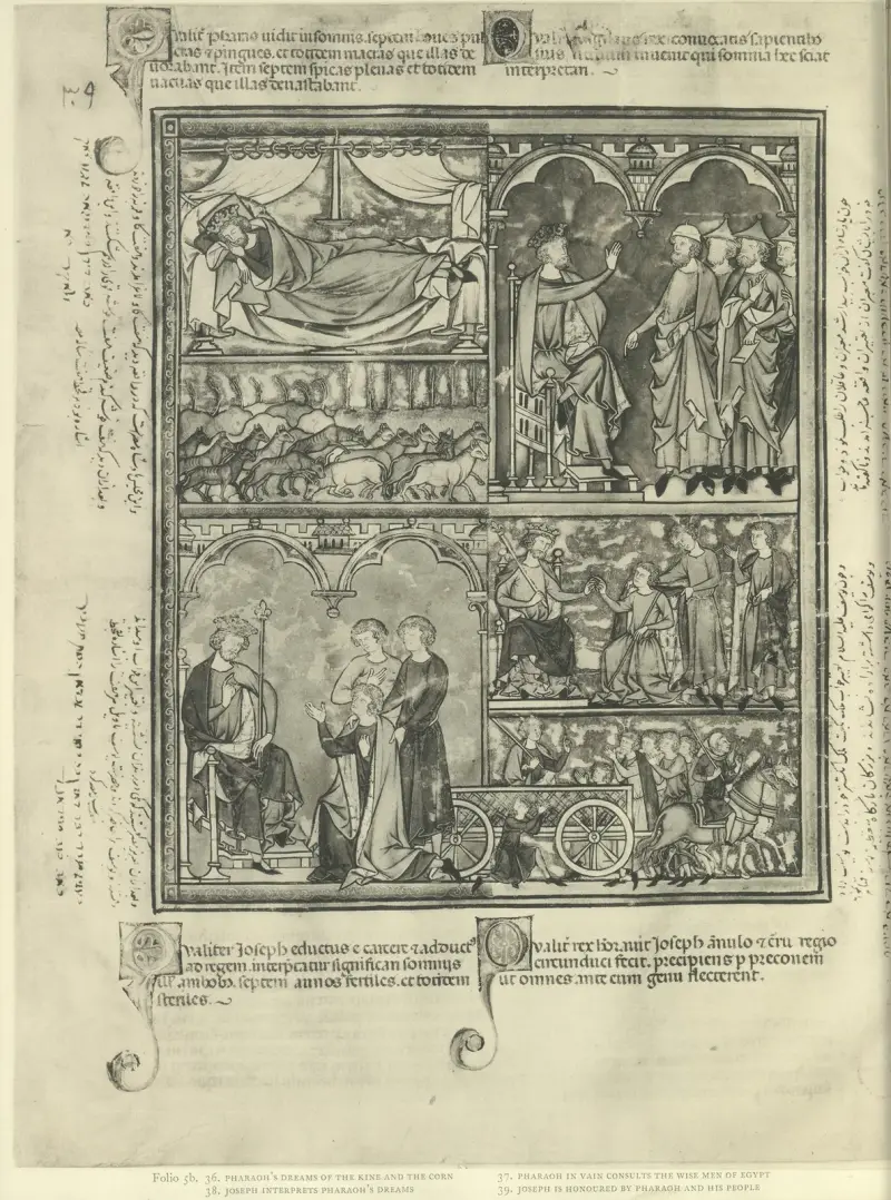 A Book of Old Testament illustrations of the middle of the thirteenth century Pl.10 av Montague Rhodes James