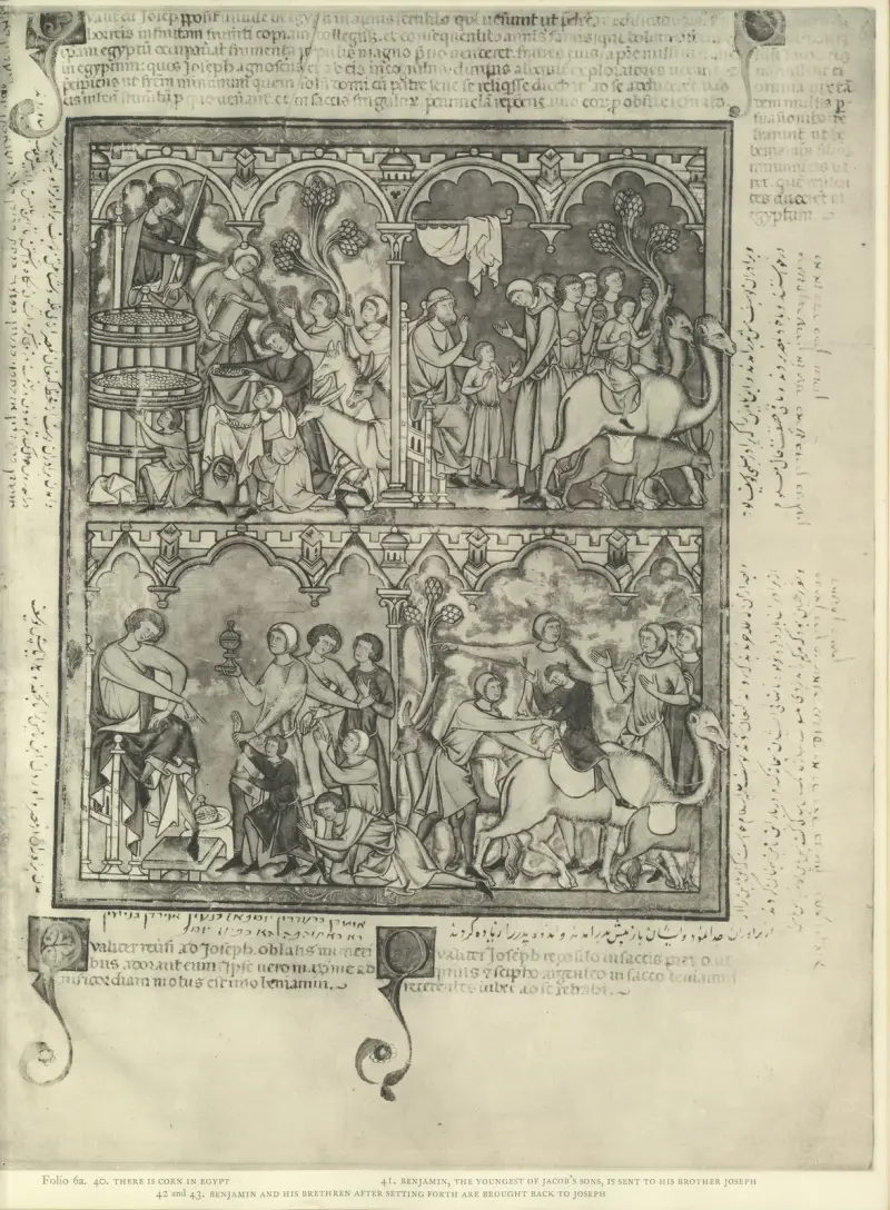 A Book of Old Testament illustrations of the middle of the thirteenth century Pl.11 av Montague Rhodes James