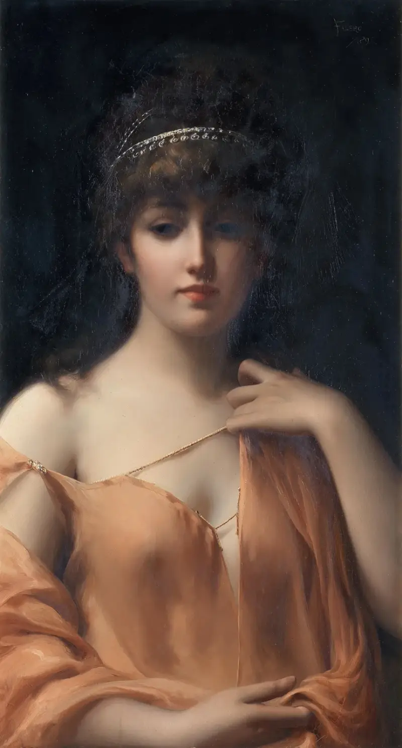 Eine klassische Schönheit von Luis Ricardo Falero