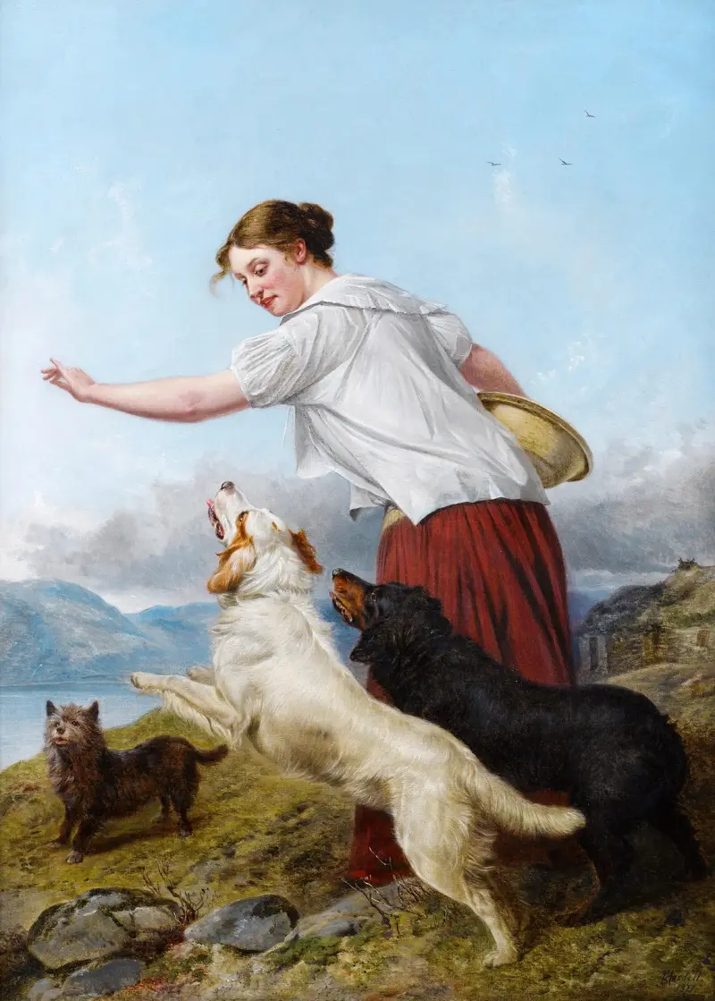Ein Spaziergang im Hochland von Richard Ansdell