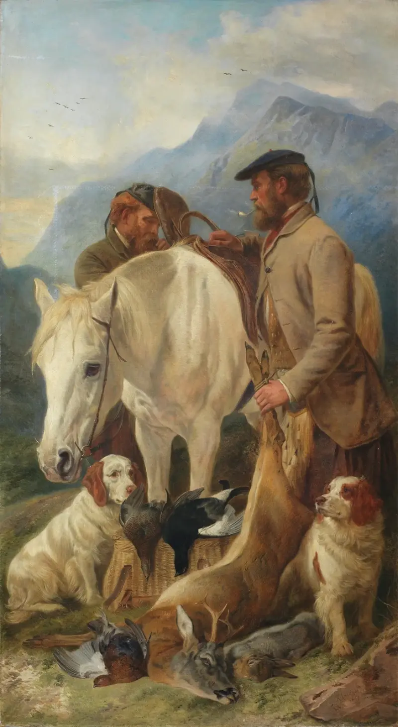 Der Pony des Wildhüters, 1869 von Richard Ansdell