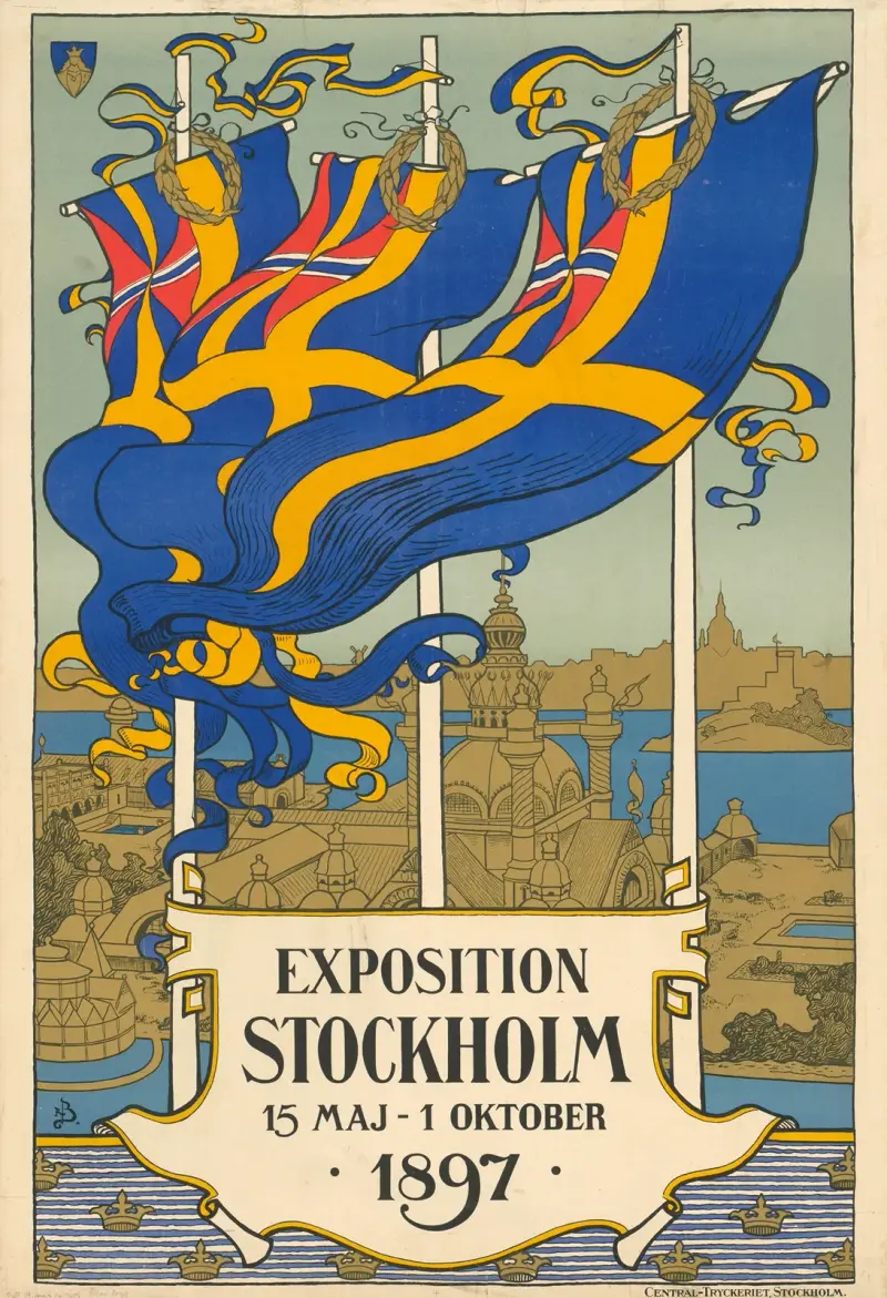 Allgemeine Kunst- und Industrieausstellung Stockholm 1897 – Nr. 1 von Richard Bergh