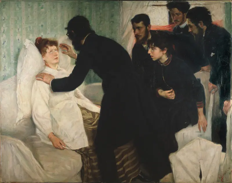Hypnotische Séance von Richard Bergh