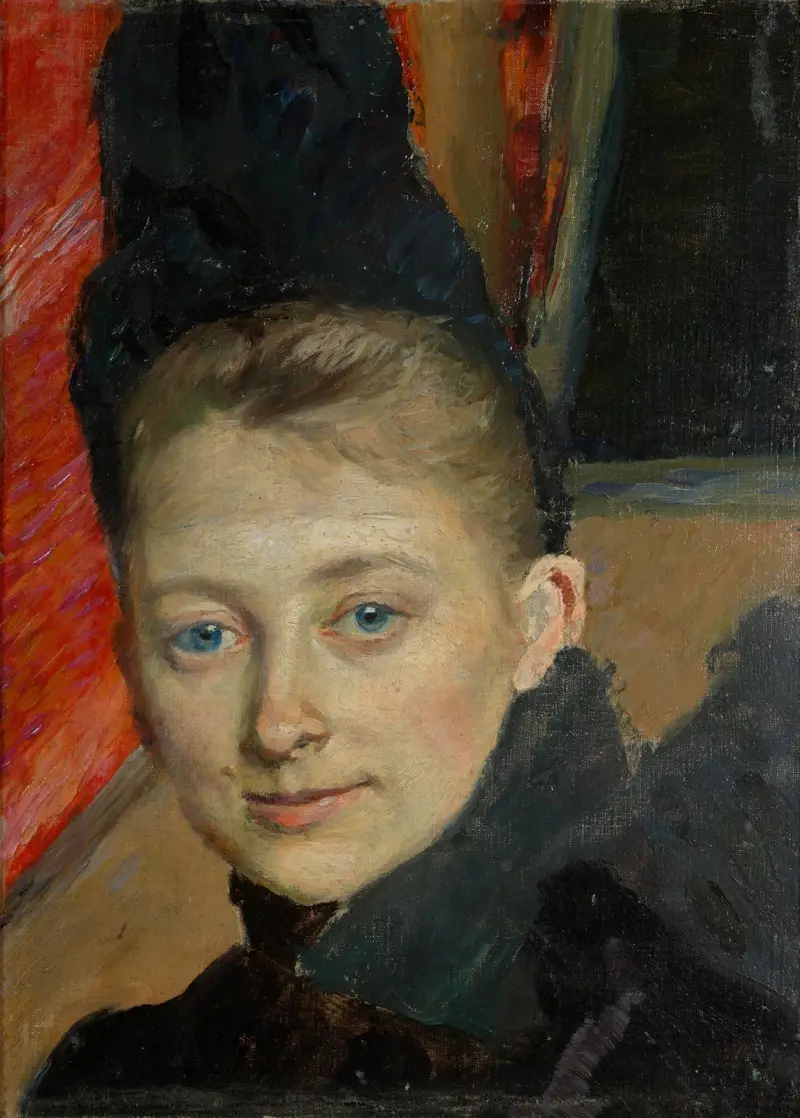 Bildnis der ersten Ehefrau des Künstlers, geborene Klemming von Richard Bergh