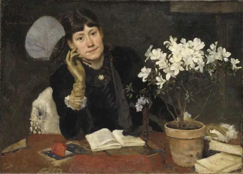 Konstnären, Julia Beck av Richard Bergh