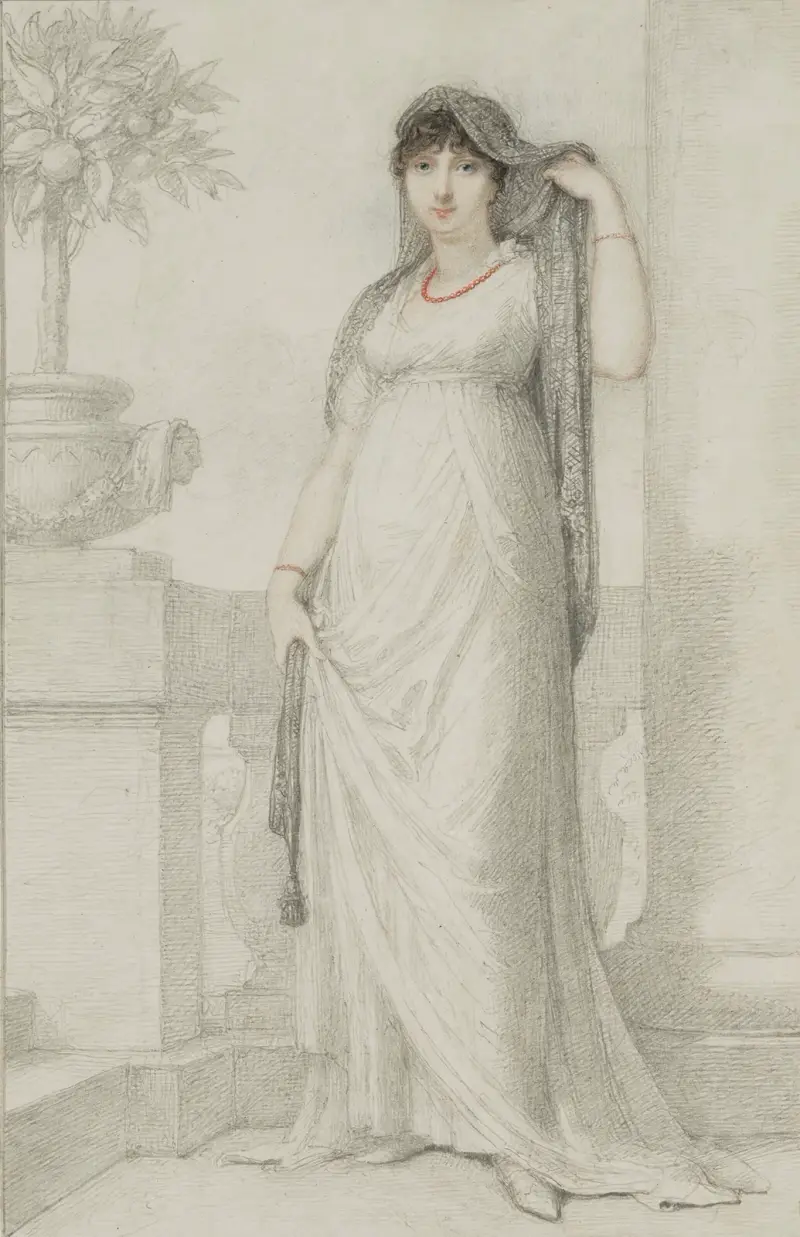 Portret lady Theodosii Cradock (1773–1853), Richard Cosway