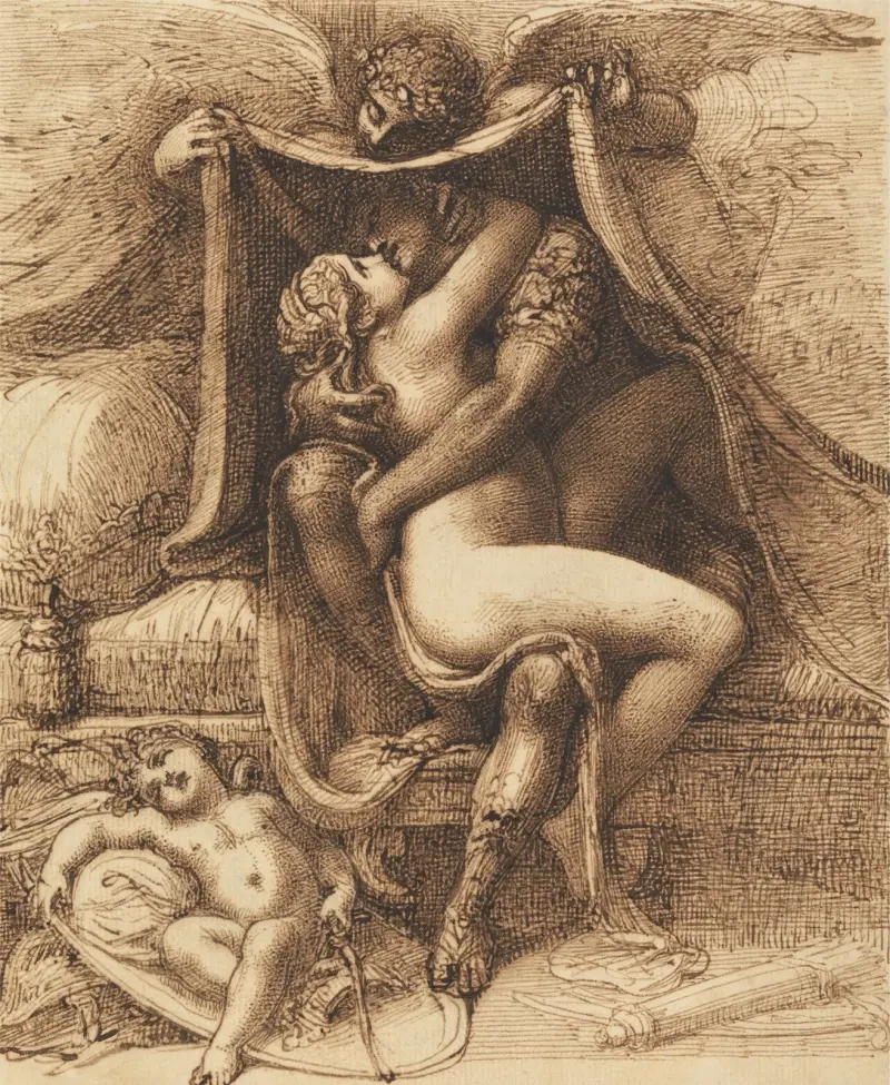 Venus and Mars av Richard Cosway